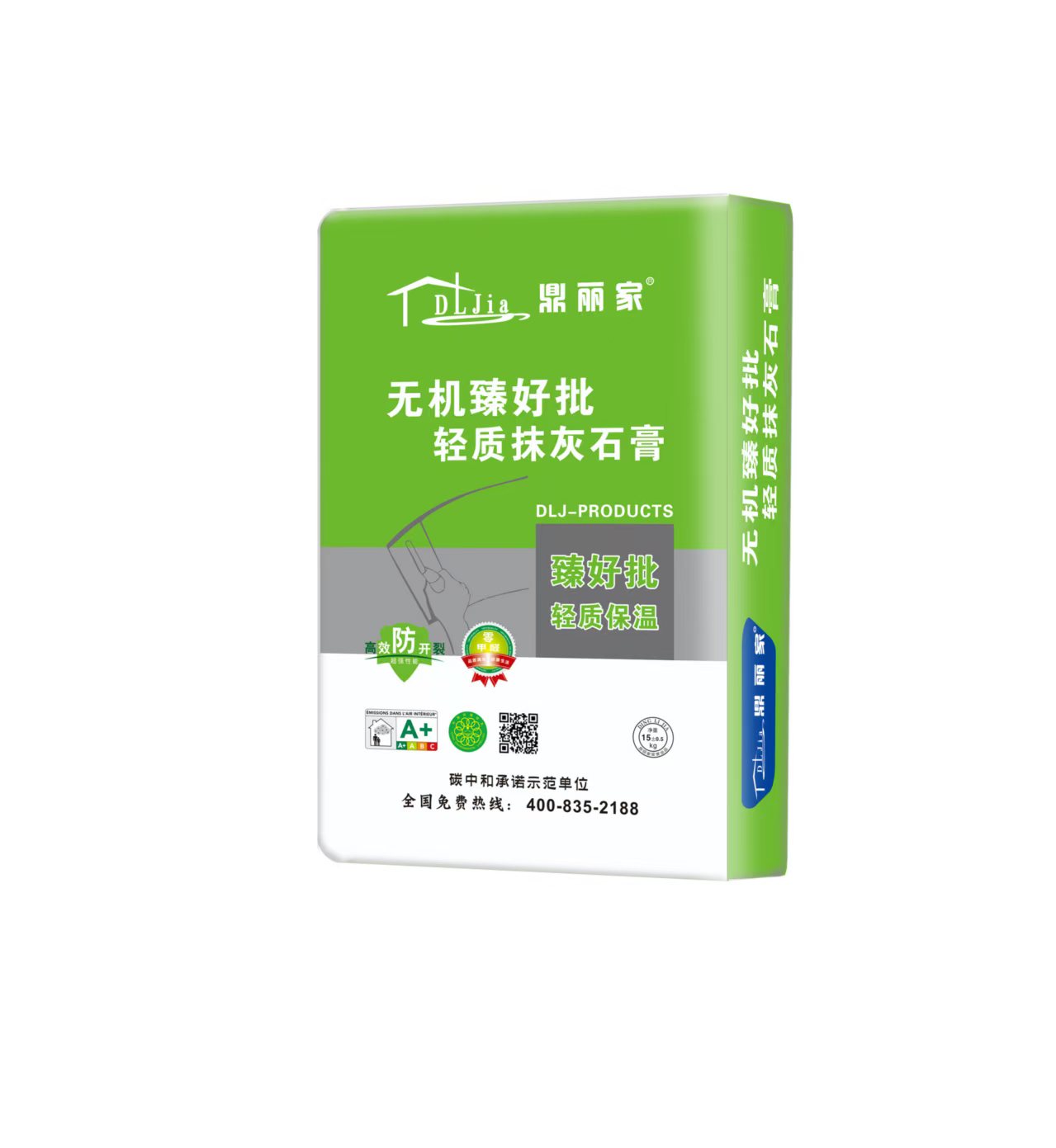 鼎丽家无机臻好批轻质抹灰石膏